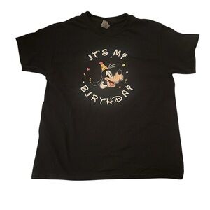 Disney Black Birthday Graphic Tee